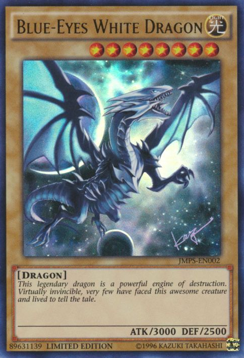 Blue-Eyes White Dragon [JMPS-EN002] Ultra Rare | Rock City Comics