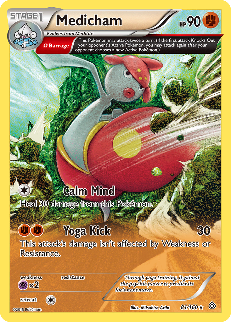 Medicham (81/160) [XY: Primal Clash] | Rock City Comics