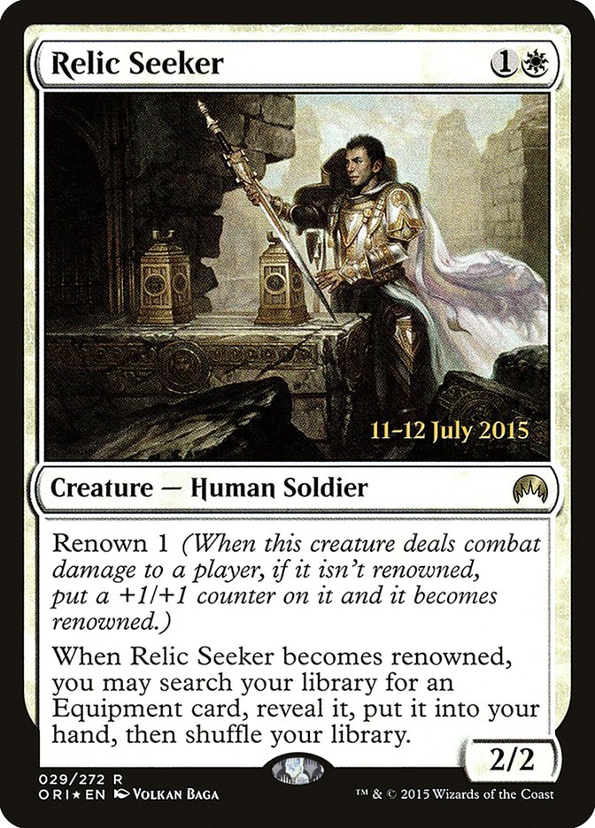 Relic Seeker [Magic Origins Prerelease Promos] | Rock City Comics