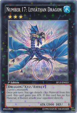 Number 17: Leviathan Dragon [SP13-EN023] Starfoil Rare | Rock City Comics