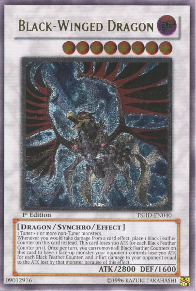 Black-Winged Dragon [TSHD-EN040] Ultimate Rare | Rock City Comics