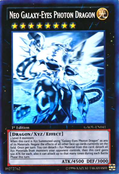 Neo Galaxy-Eyes Photon Dragon [GAOV-EN041] Ghost Rare | Rock City Comics