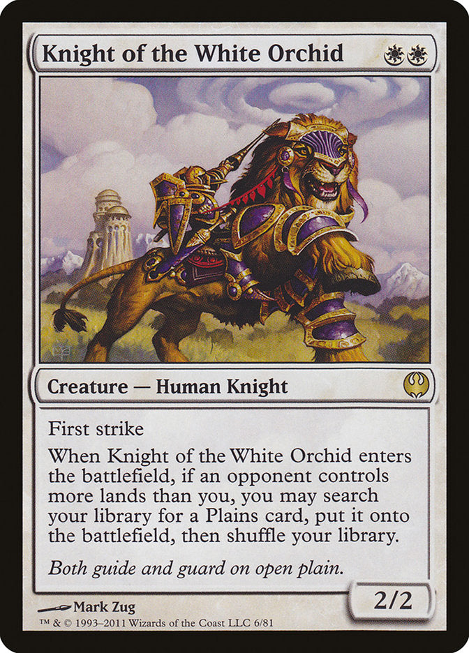 Knight of the White Orchid [Duel Decks: Knights vs. Dragons] | Rock City Comics