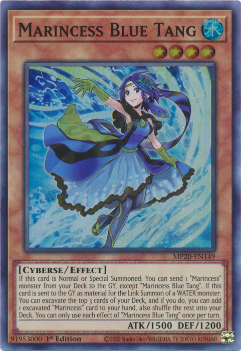 Marincess Blue Tang [MP20-EN149] Super Rare | Rock City Comics