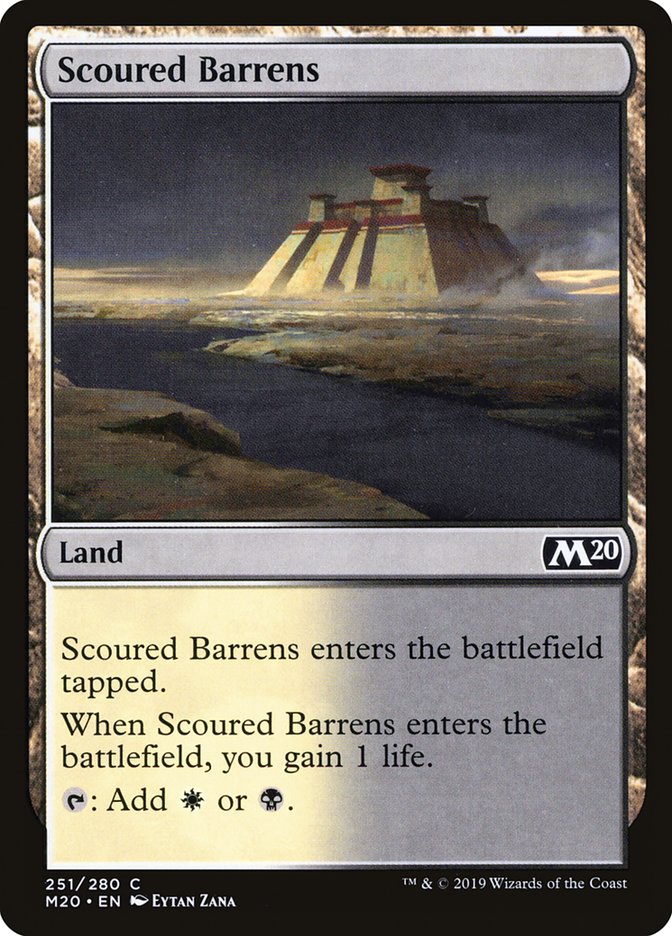 Scoured Barrens [Core Set 2020] | Rock City Comics