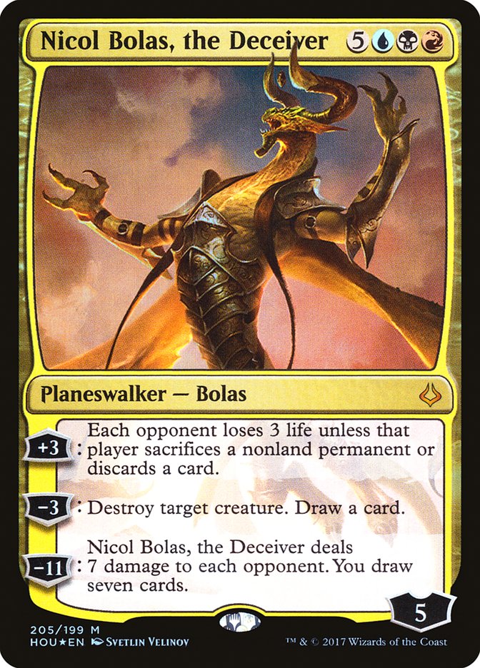 Nicol Bolas, the Deceiver [Hour of Devastation] | Rock City Comics