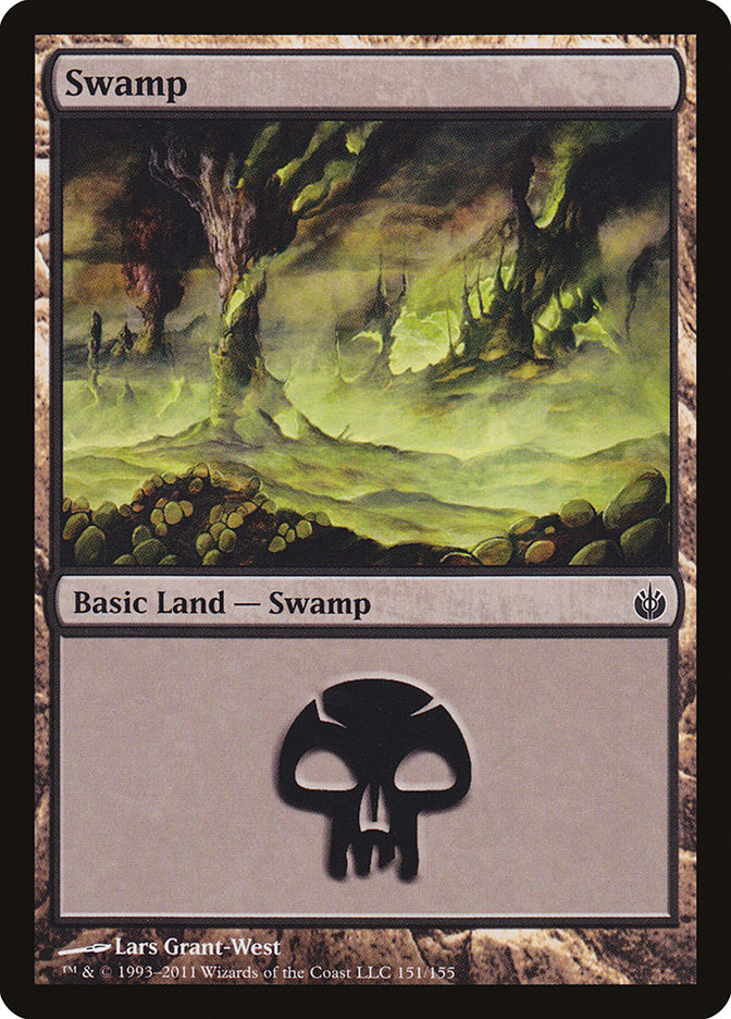 Swamp (151) [Mirrodin Besieged] | Rock City Comics