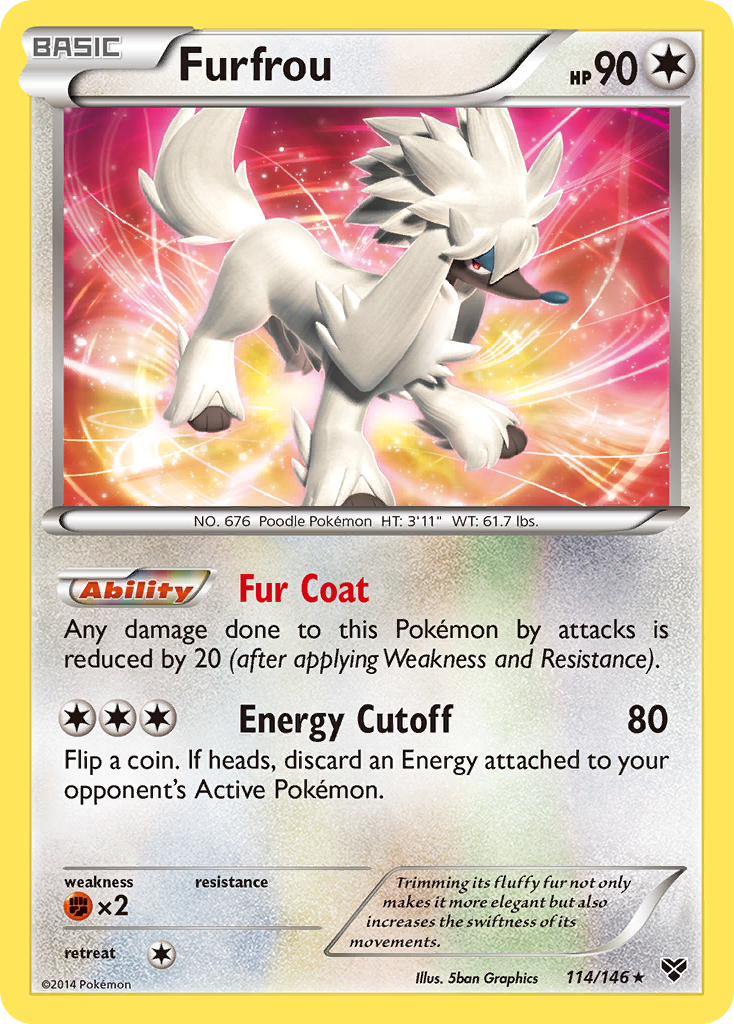 Furfrou (114/146) [XY: Base Set] | Rock City Comics