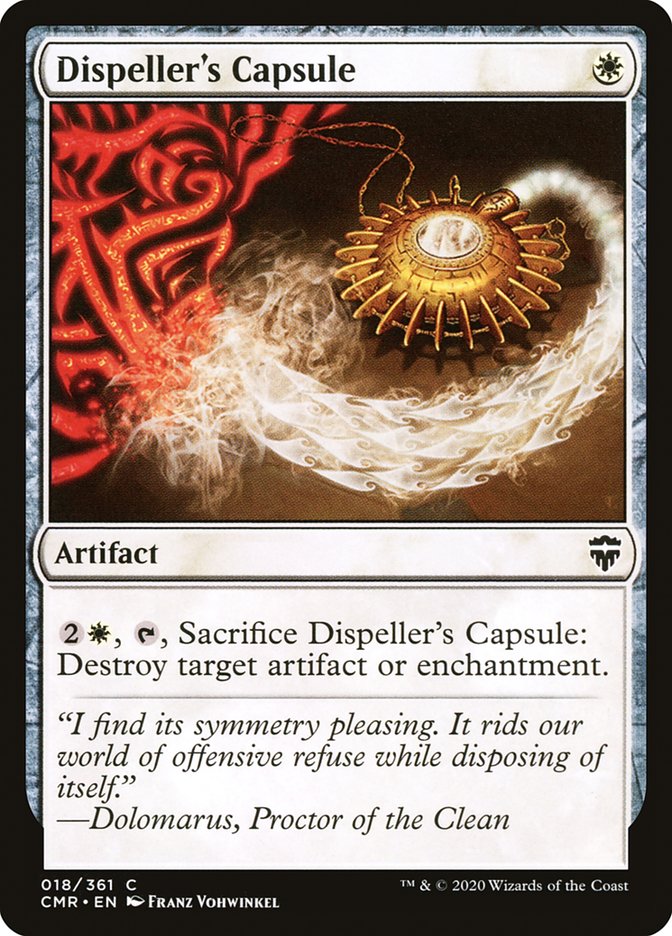 Dispeller's Capsule [Commander Legends] | Rock City Comics