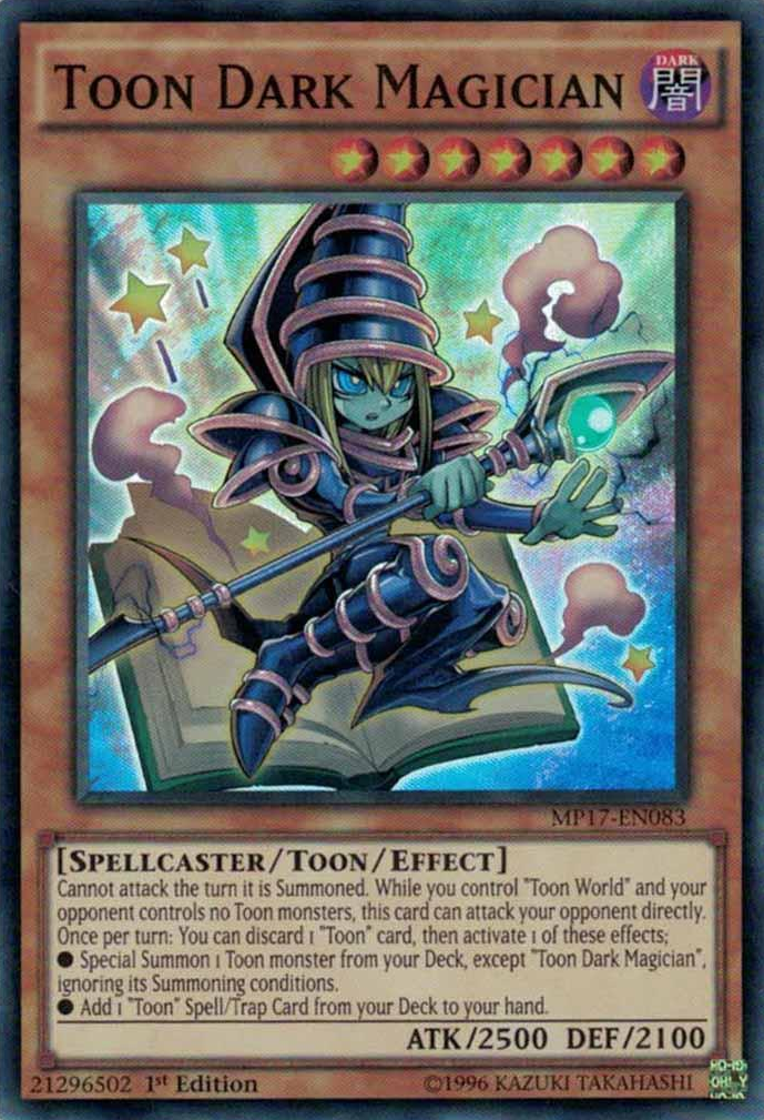 Toon Dark Magician [MP17-EN083] Super Rare | Rock City Comics