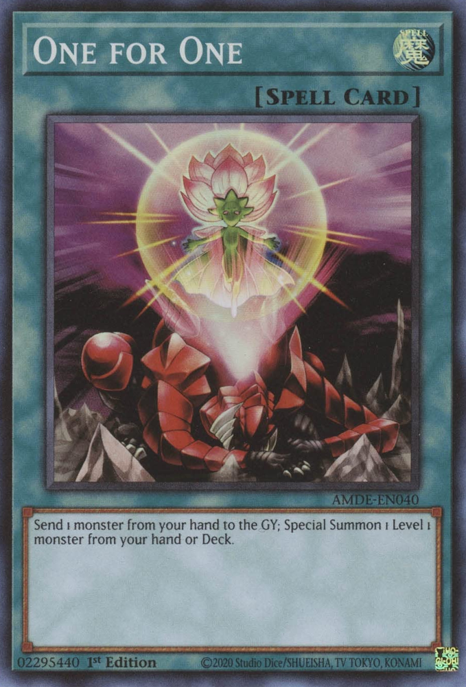 One for One [AMDE-EN040] Super Rare | Rock City Comics