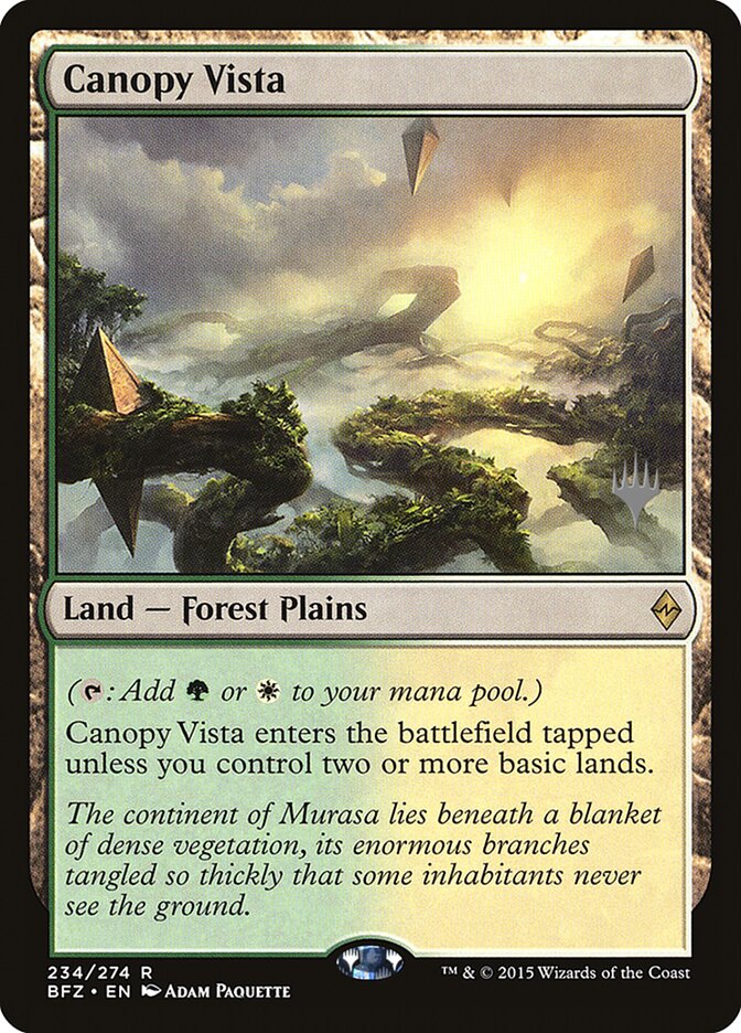 Canopy Vista [Battle for Zendikar Promos] | Rock City Comics