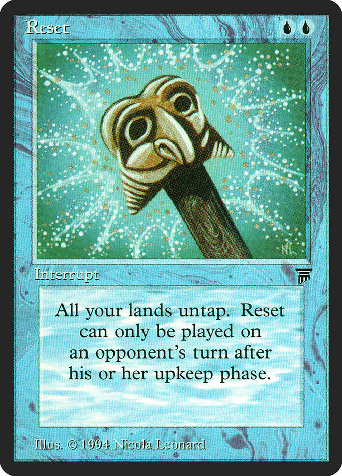 Reset [Legends] | Rock City Comics