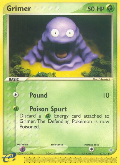 Grimer (57/97) [EX: Dragon] | Rock City Comics