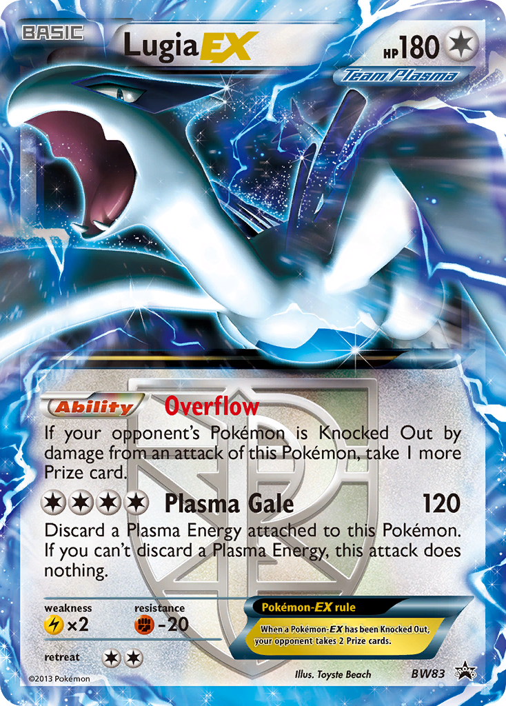 Lugia EX (BW83) [Black & White: Black Star Promos] | Rock City Comics