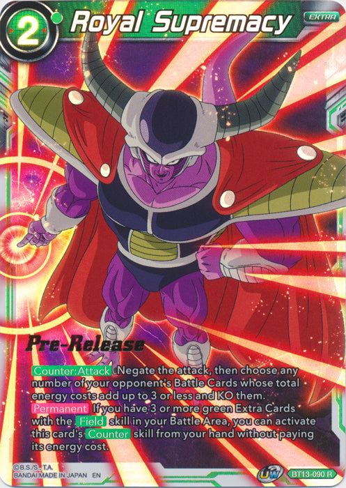 Royal Supremacy (BT13-090) [Supreme Rivalry Prerelease Promos] | Rock City Comics