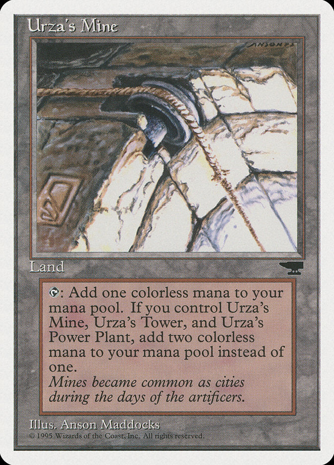 Urza's Mine (Pulley Embedded in Stone) [Chronicles] | Rock City Comics