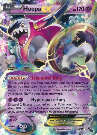 Hoopa EX (36/98) (Jumbo Card) [XY: Ancient Origins] | Rock City Comics