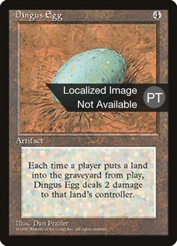 Dingus Egg [Fourth Edition (Foreign Black Border)] | Rock City Comics
