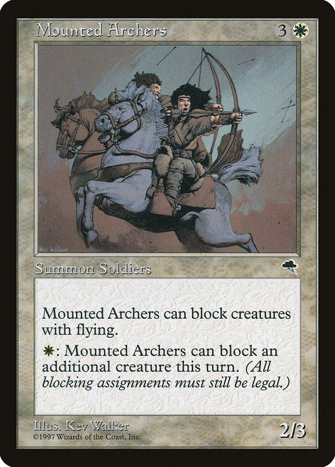 Mounted Archers [Tempest] | Rock City Comics