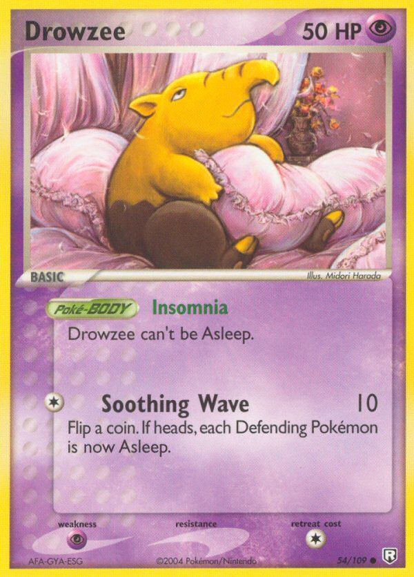 Drowzee (54/109) [EX: Team Rocket Returns] | Rock City Comics