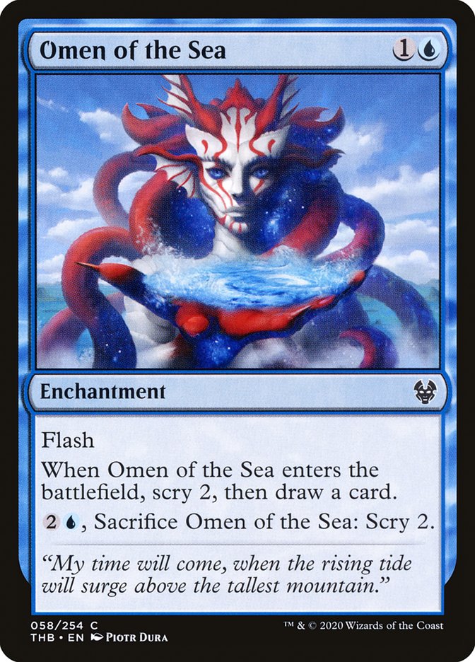 Omen of the Sea [Theros Beyond Death] | Rock City Comics