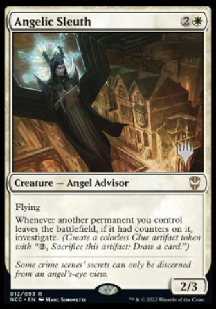 Angelic Sleuth (Promo Pack) [Streets of New Capenna Commander Promos] | Rock City Comics