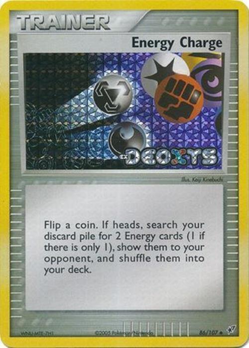 Energy Charge (86/107) (Stamped) [EX: Deoxys] | Rock City Comics