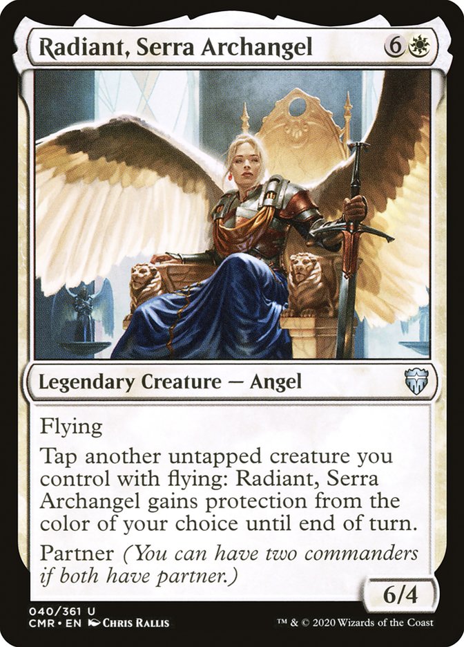 Radiant, Serra Archangel [Commander Legends] | Rock City Comics