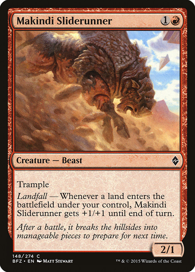 Makindi Sliderunner [Battle for Zendikar] | Rock City Comics