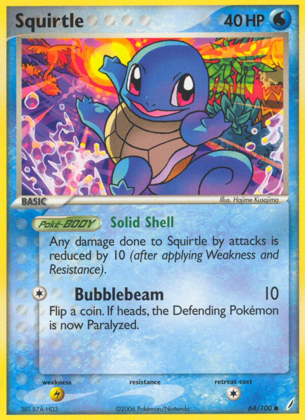 Squirtle (64/100) [EX: Crystal Guardians] | Rock City Comics