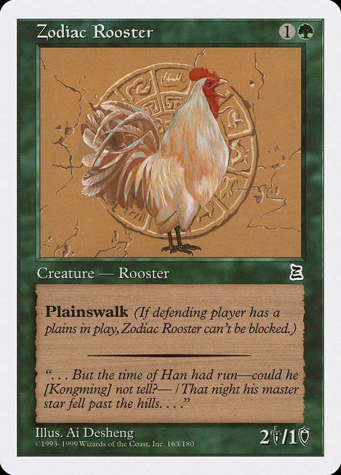 Zodiac Rooster [Portal Three Kingdoms] | Rock City Comics