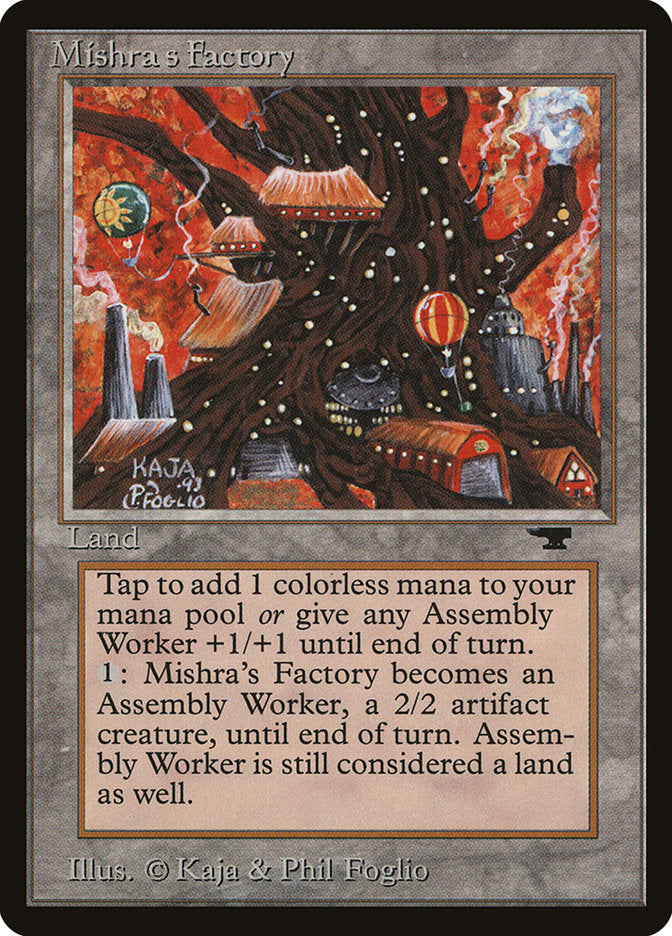 Mishra's Factory (Orange Background) [Antiquities] | Rock City Comics