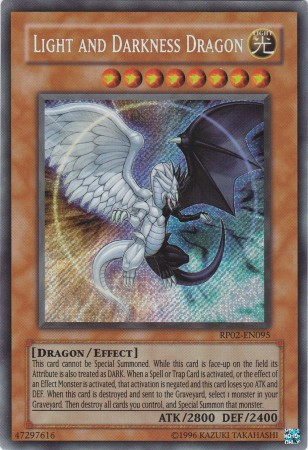 Light and Darkness Dragon [RP02-EN095] Secret Rare | Rock City Comics