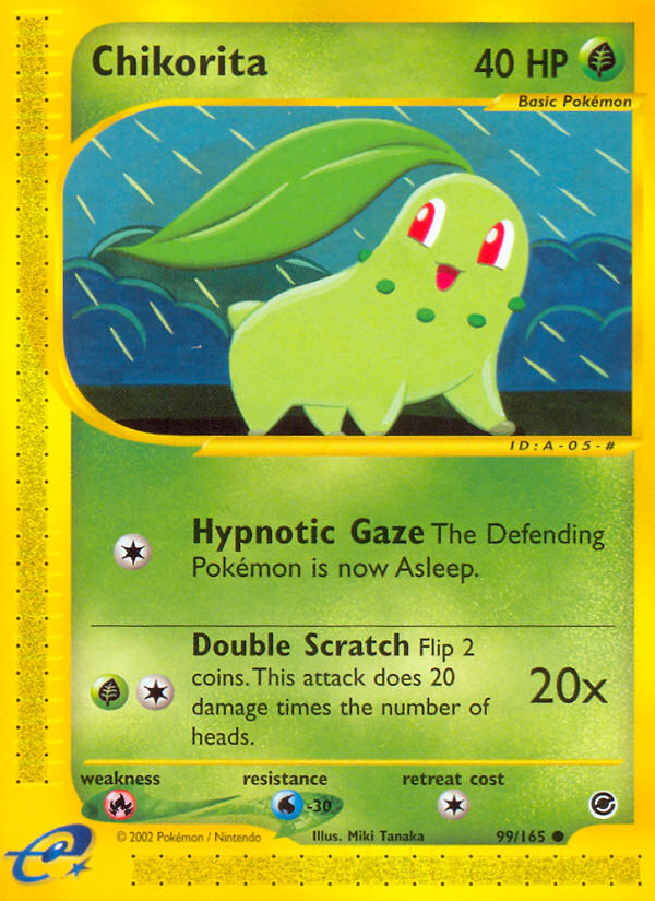 Chikorita (99/165) [Expedition: Base Set] | Rock City Comics