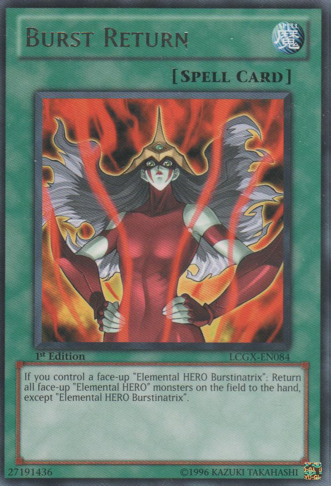 Burst Return [LCGX-EN084] Rare | Rock City Comics