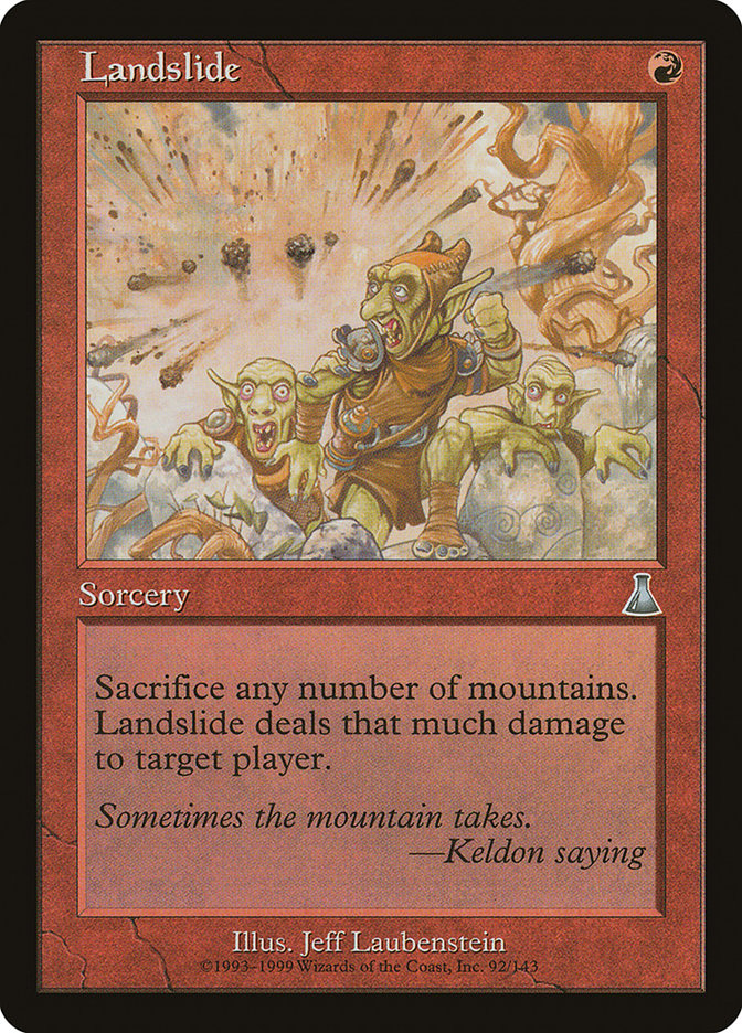 Landslide [Urza's Destiny] | Rock City Comics