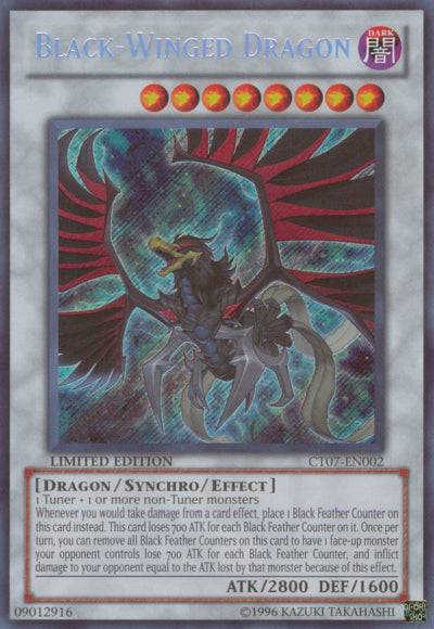 Black-Winged Dragon [CT07-EN002] Secret Rare | Rock City Comics