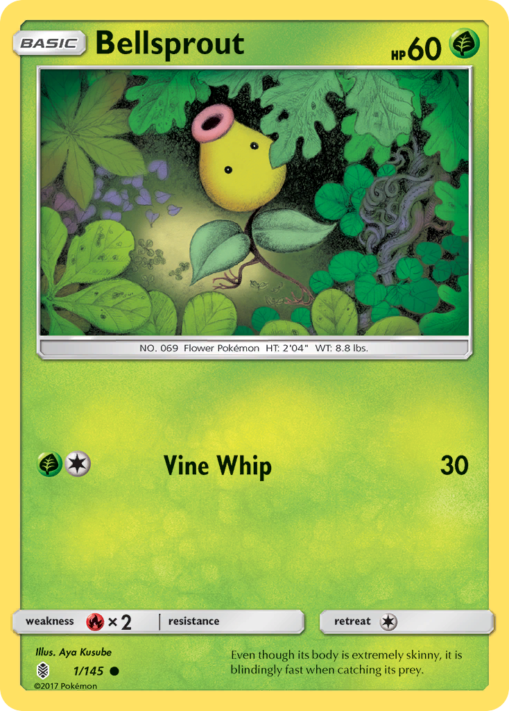 Bellsprout (1/145) [Sun & Moon: Guardians Rising] | Rock City Comics