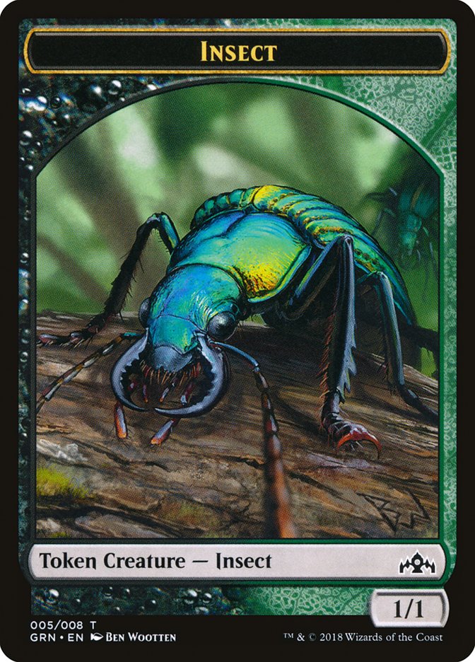 Insect [Guilds of Ravnica Tokens] | Rock City Comics