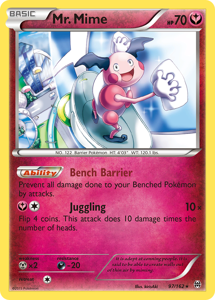 Mr. Mime (97/162) [XY: BREAKthrough] | Rock City Comics