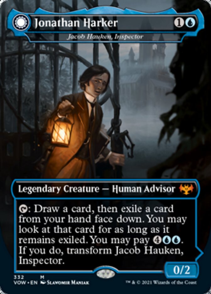 Jacob Hauken, Inspector // Hauken's Insight - Jonathan Harker // Harker's Obsessive Inquiry [Innistrad: Crimson Vow] | Rock City Comics