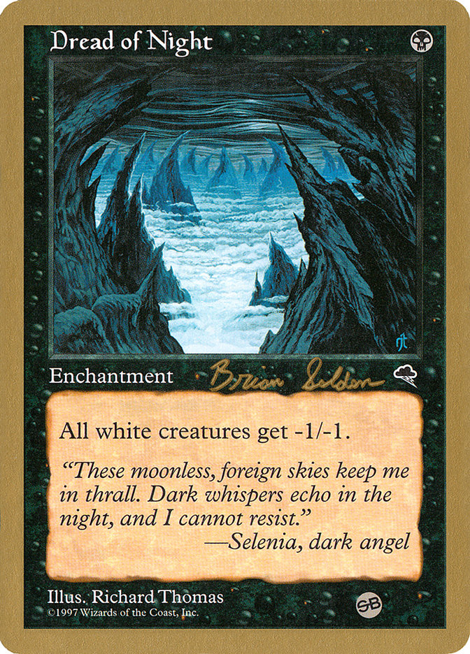 Dread of Night (Brian Selden) (SB) [World Championship Decks 1998] | Rock City Comics