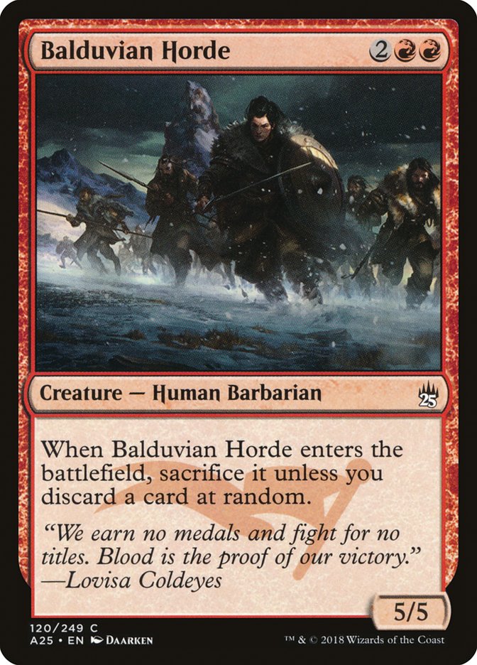 Balduvian Horde [Masters 25] | Rock City Comics