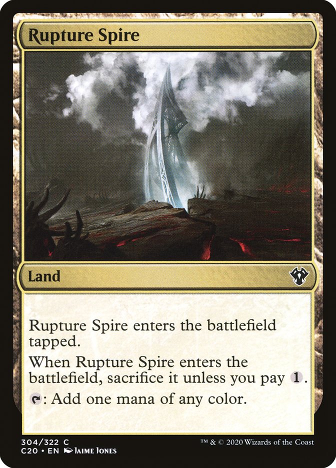 Rupture Spire [Commander 2020] | Rock City Comics