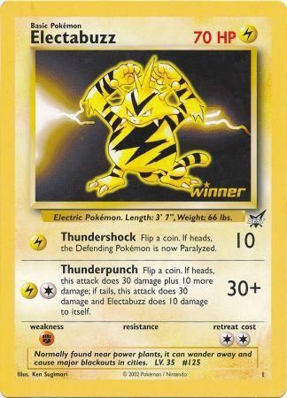 Electabuzz (1) (Jumbo Card) [Best of Promos] | Rock City Comics