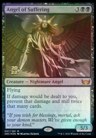 Angel of Suffering [Streets of New Capenna Prerelease Promos] | Rock City Comics