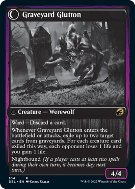 Graveyard Trespasser // Graveyard Glutton [Innistrad: Double Feature] | Rock City Comics