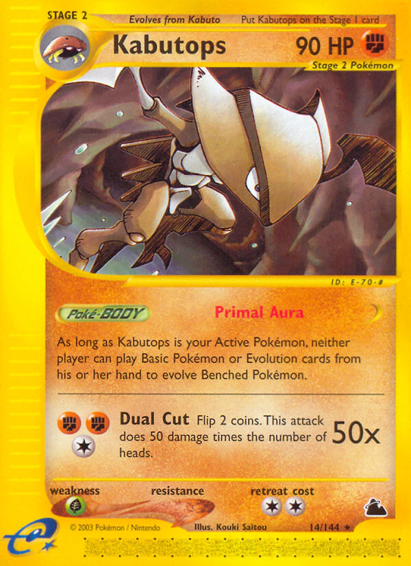 Kabutops (14/144) [Skyridge] | Rock City Comics