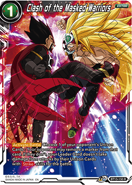 Clash of the Masked Warriors (Rare) [BT13-150] | Rock City Comics